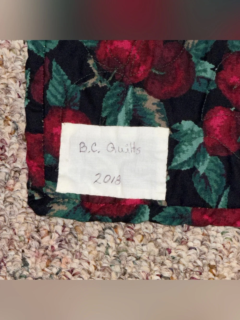 Handmade Patchwork quilt 56